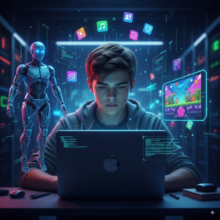 Top AI coding platforms for kids and teens encouraging creativity and learning.