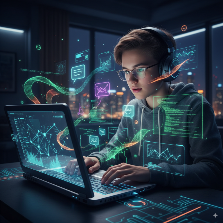 Top 10 best beginner AI projects for teen coders to start learning AI.