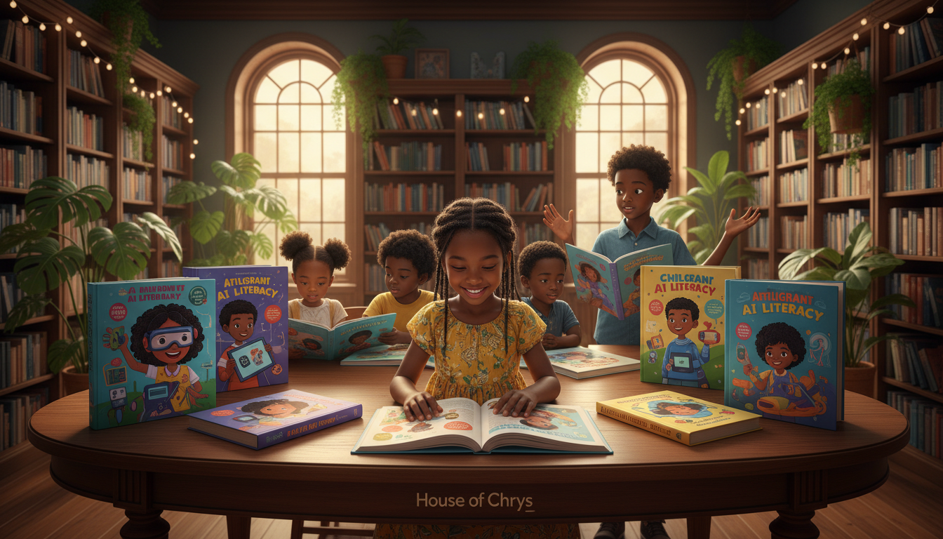 Discover AI books for African children that spark curiosity