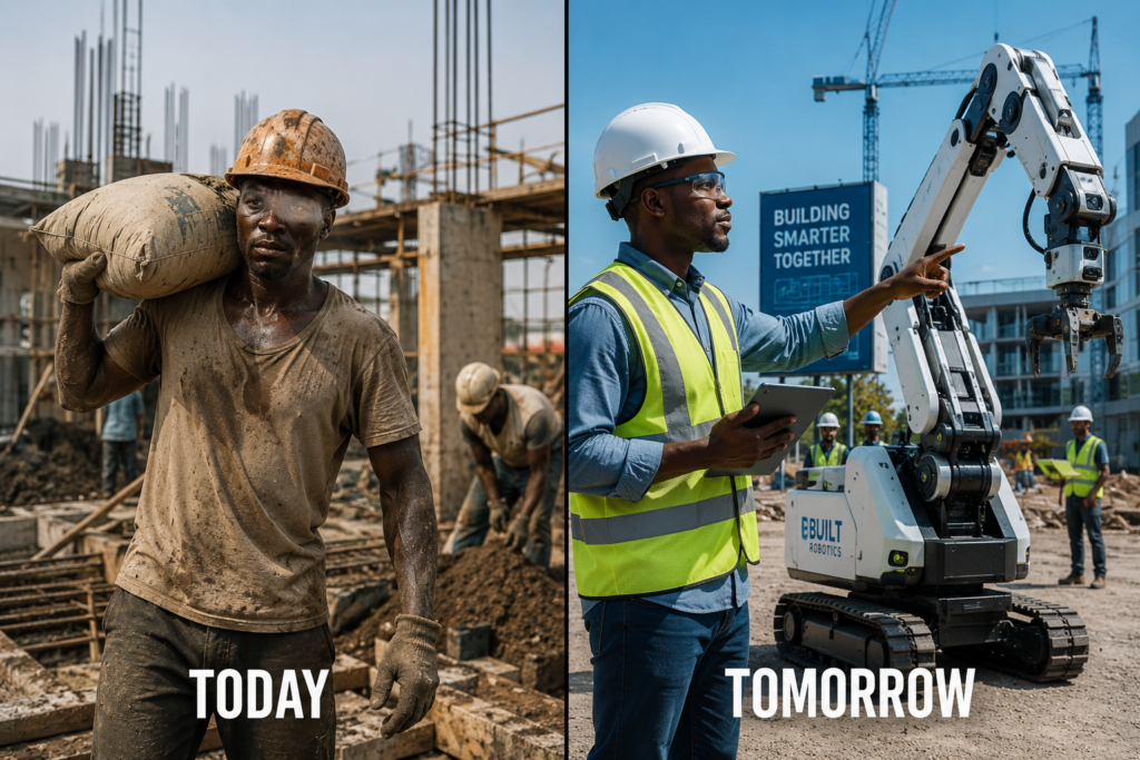 African worker future skills robotics AI preparation