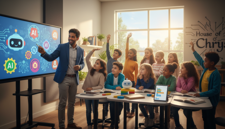 teaching kids about AI