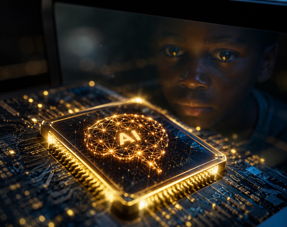 Nvidia RTX Spark AI personal computer Africa children