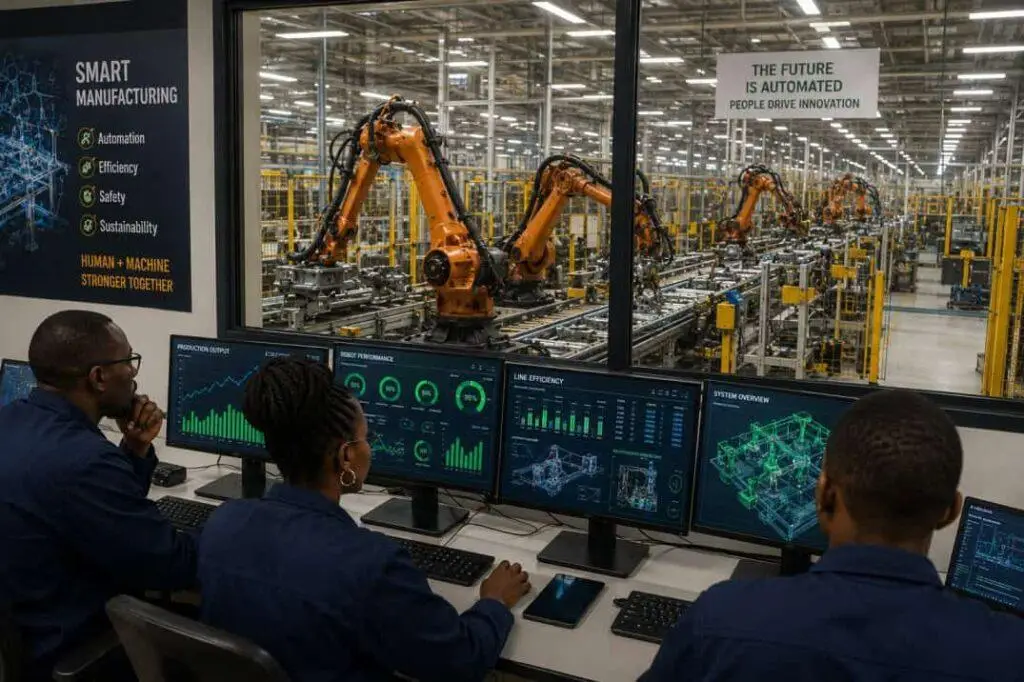 10 jobs AI will replace before 2035 in manufacturing and logistics