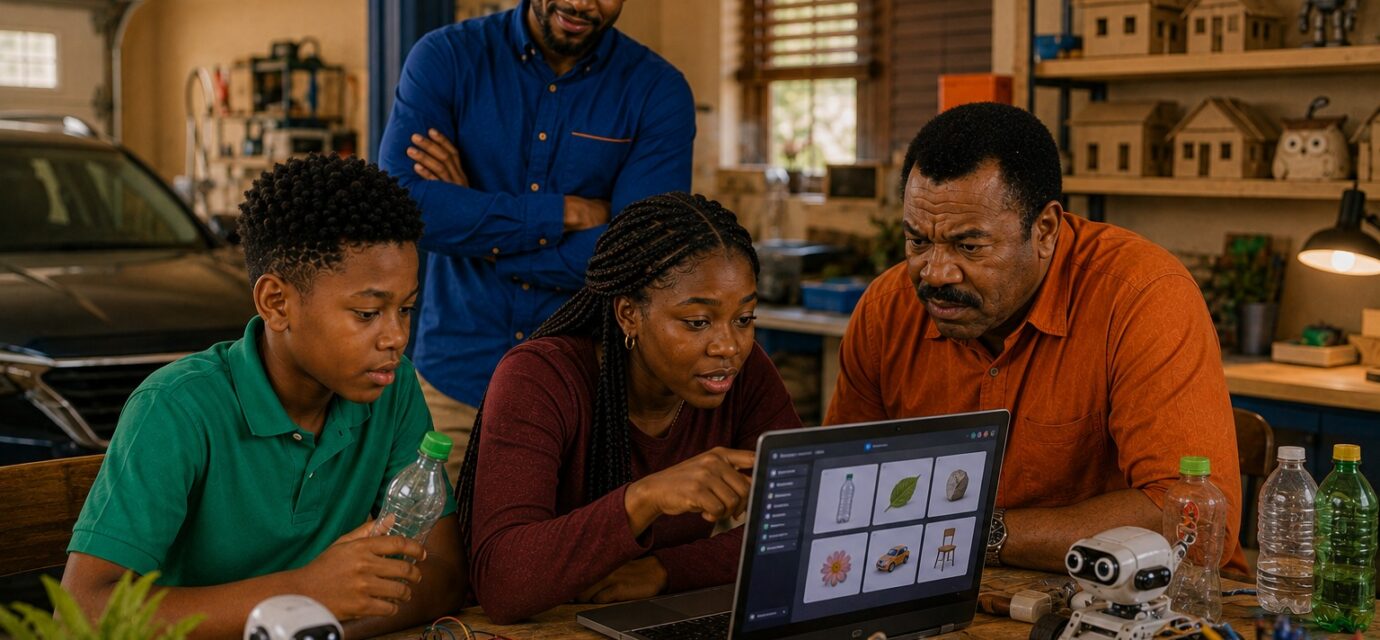 AI science projects for kids.